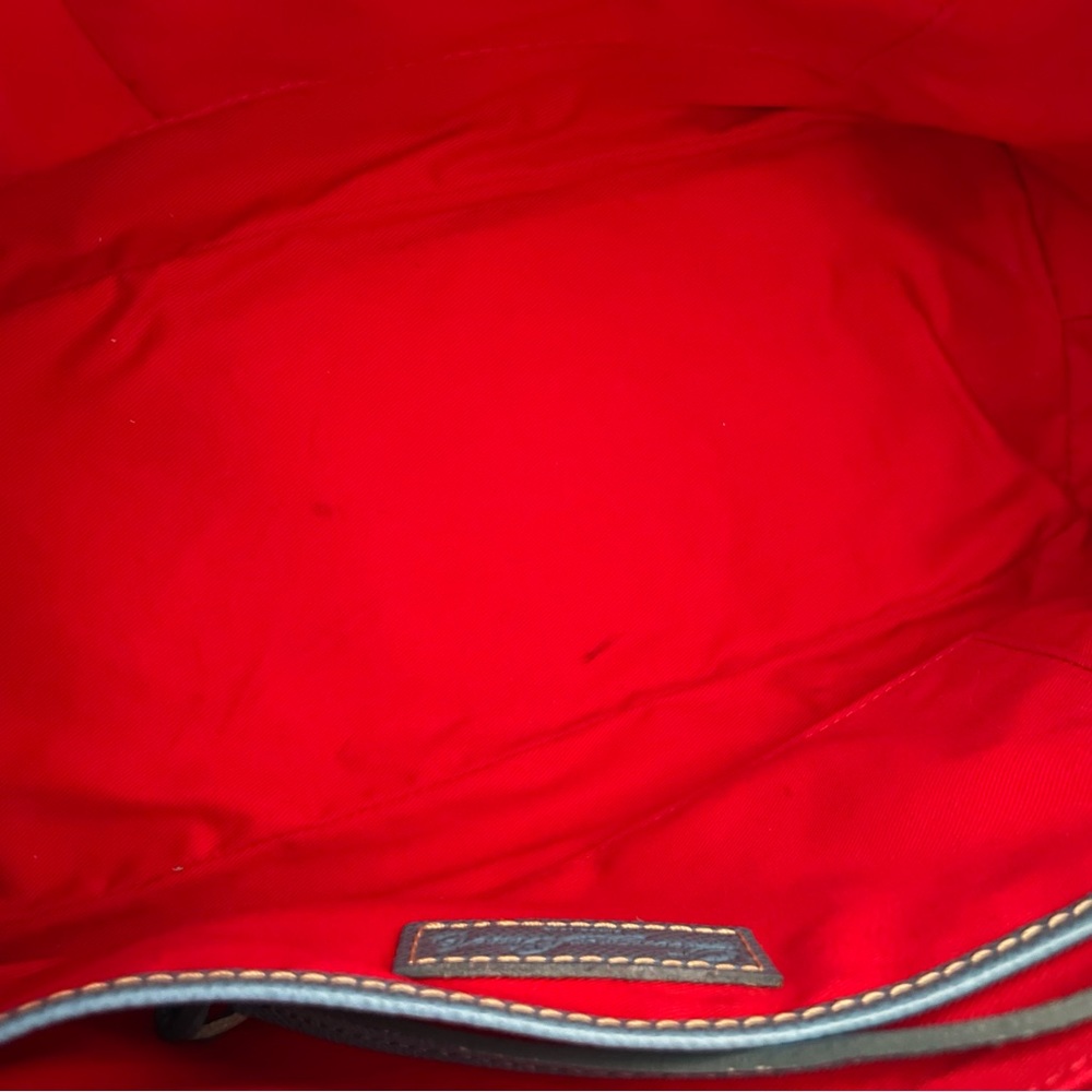 Dooney and Bourke Tote Bag Blue Purse - Picture 13 of 15